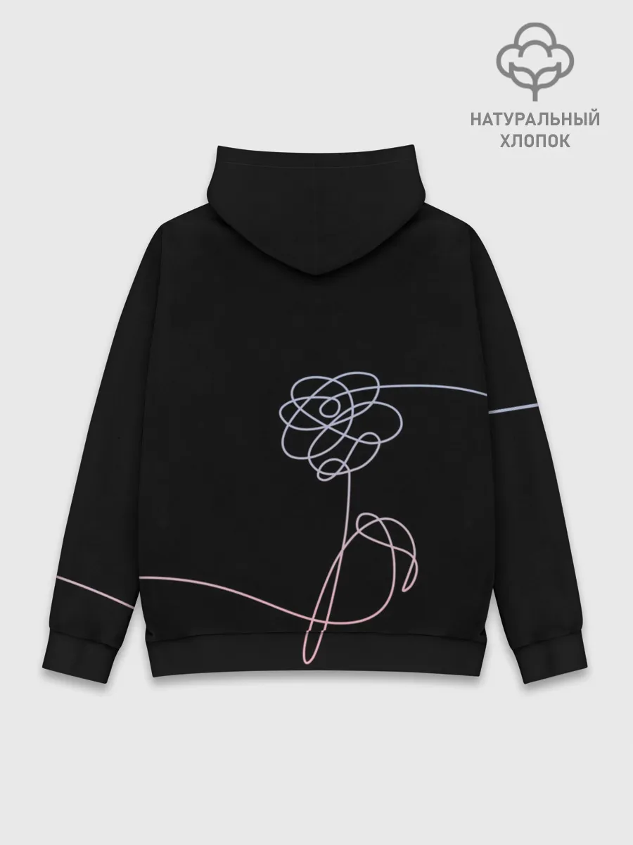 Худи мужской база хлопок / LOVE YOURSELF_5