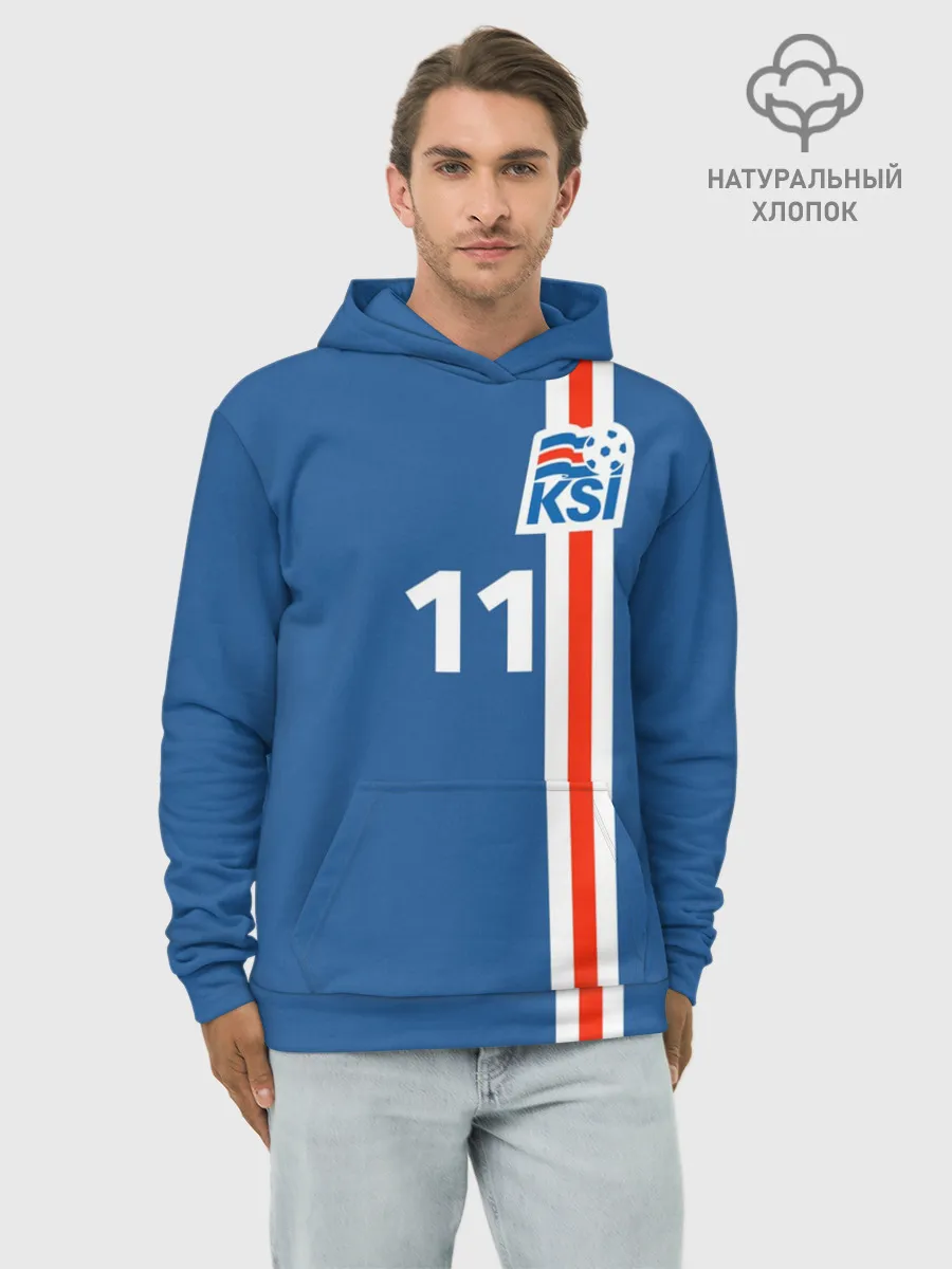 Худи мужской база хлопок / KSI 11 A.FINNBOGASSON