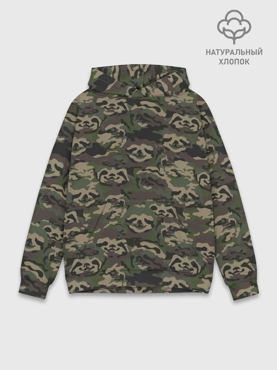 Худи мужской база хлопок / Лига лени