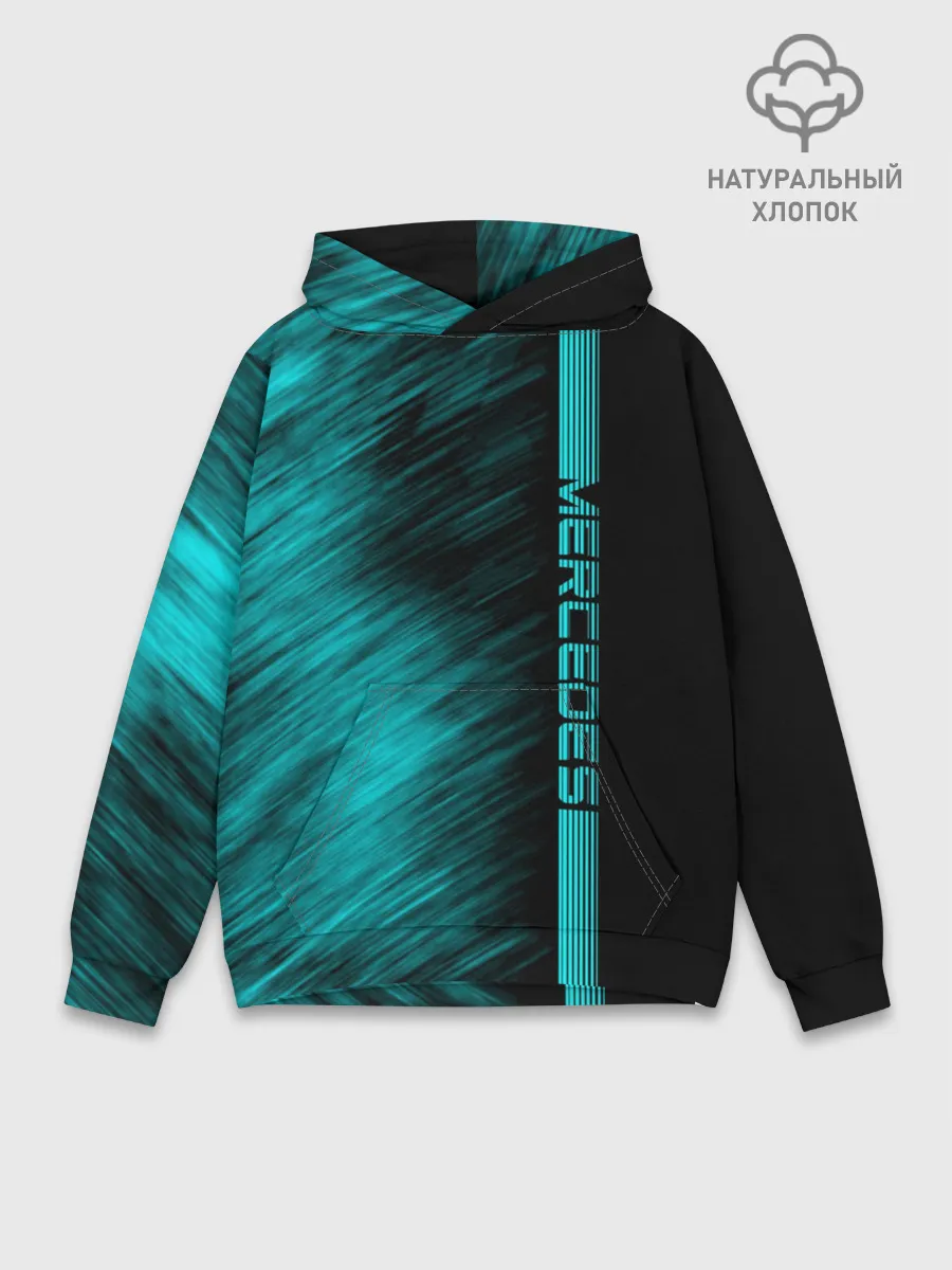 Худи мужской база хлопок / Mercedes