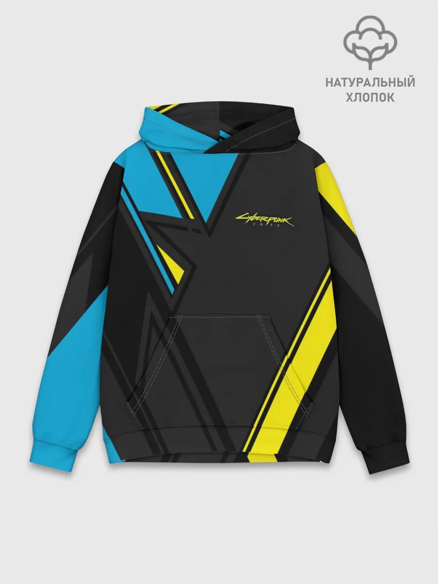 Худи мужской база хлопок / CYBERPUNK 2077 | КИБЕРПАНК 2077