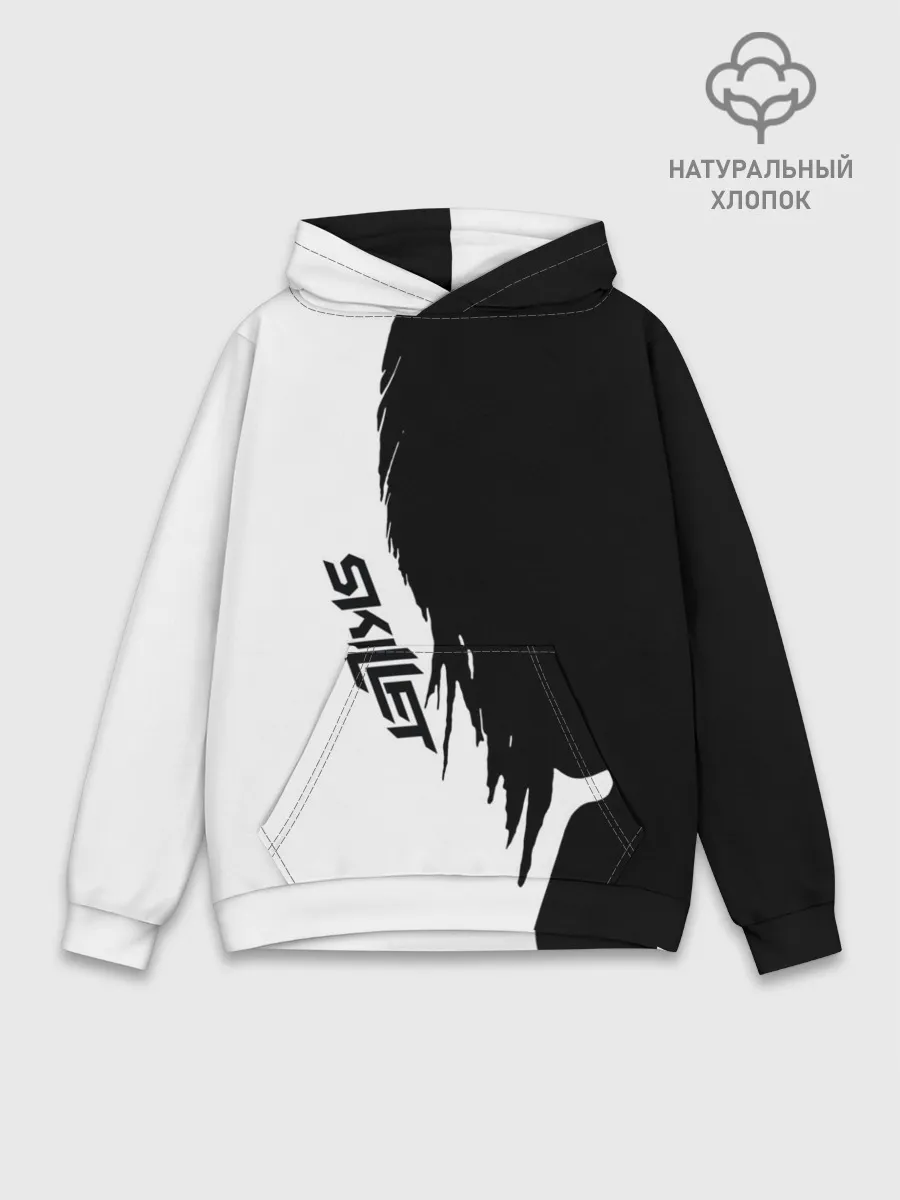 Худи мужской база хлопок / Skillet