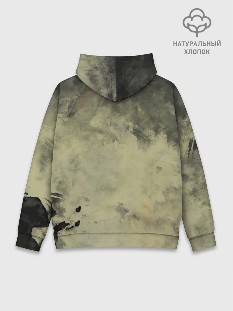 Худи мужской база хлопок / Bon Jovi