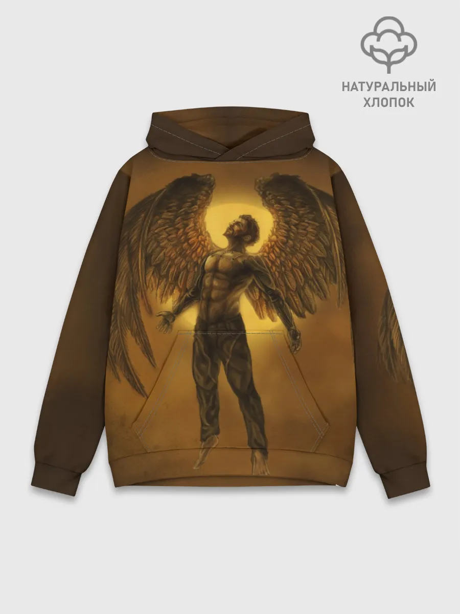 Худи мужской база хлопок / Deus Ex: Human Revolution