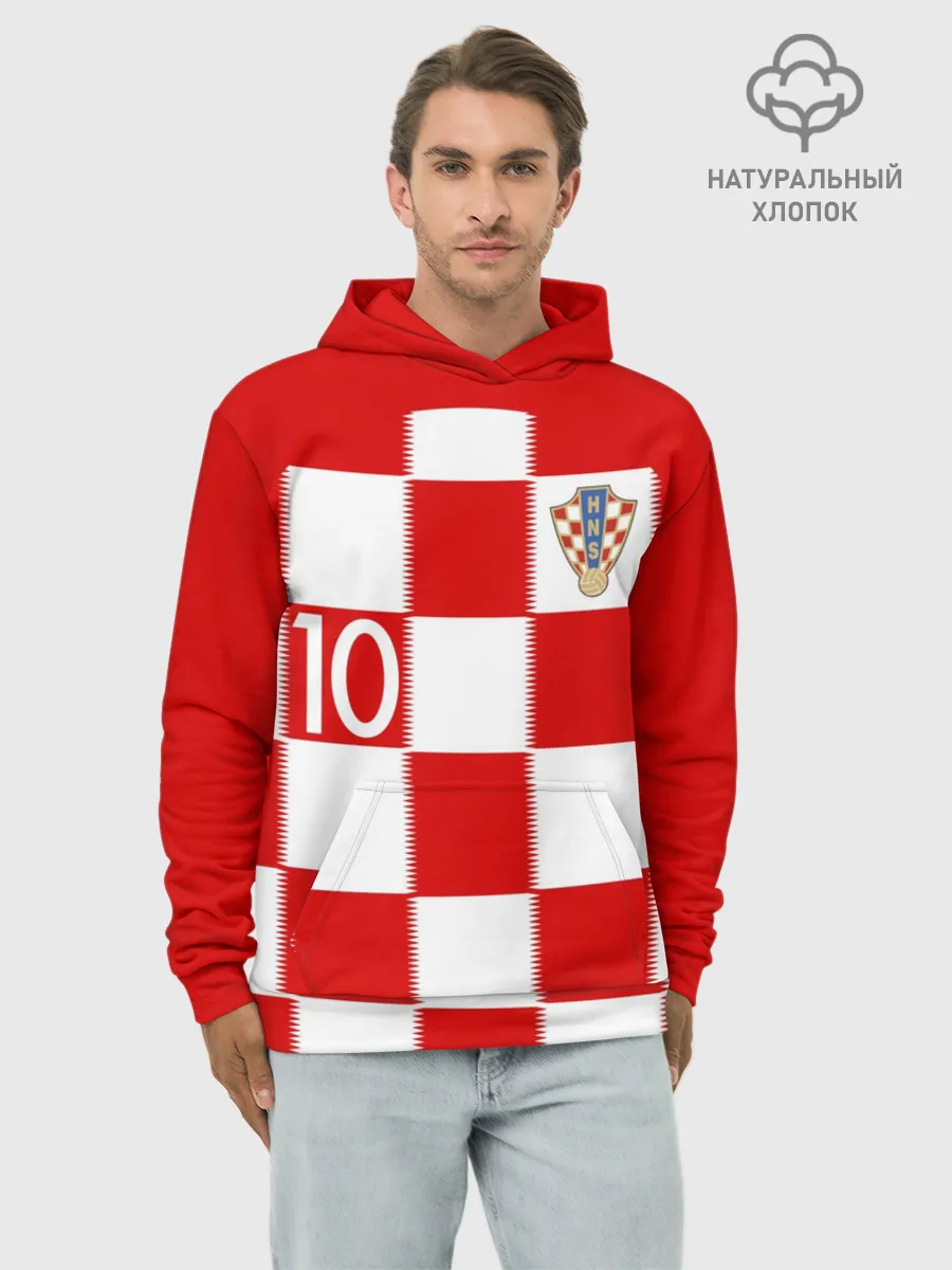 Худи мужской база хлопок / Модрич Хорватия