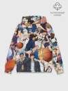 Худи мужской база хлопок / Kuroko no Basket паттерн