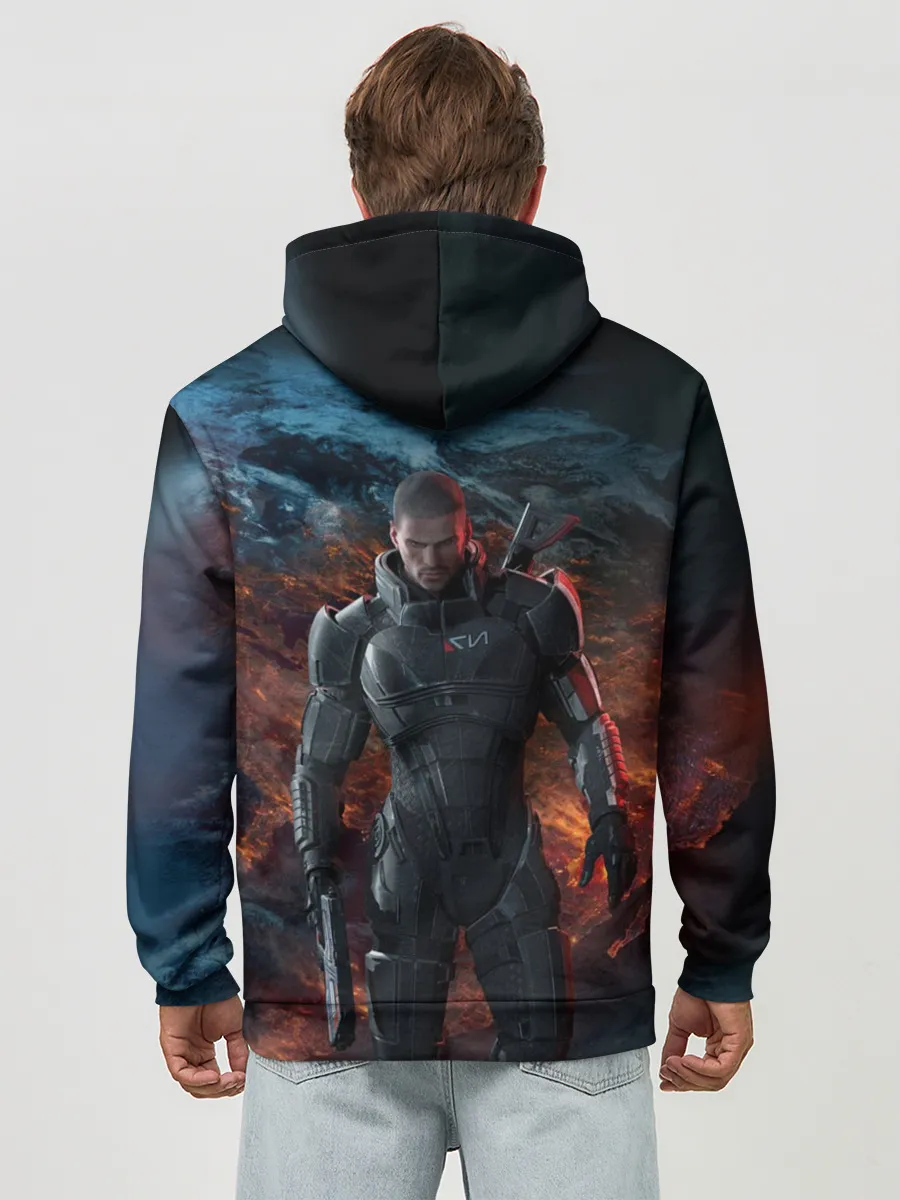 Худи мужской база хлопок / Mass Effect 3