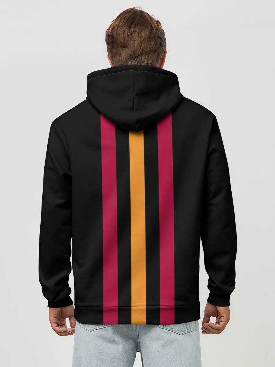 Худи мужской база хлопок / FC Roma Lines