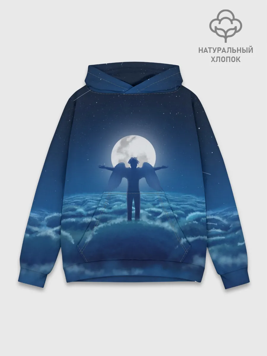 Худи мужской база хлопок / XXXTentacion Fly