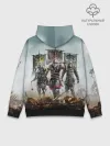 Худи мужской база хлопок / For Honor