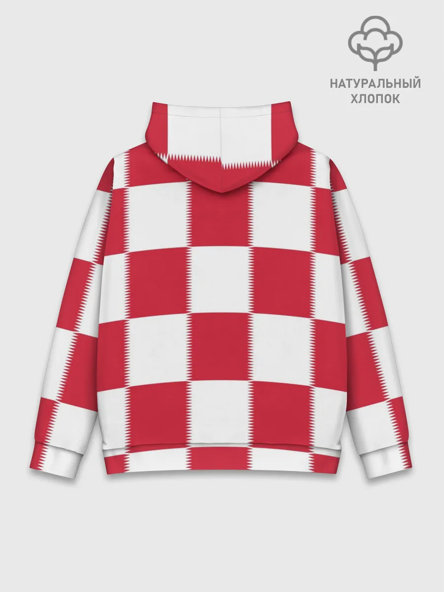 Худи мужской база хлопок / Форма Хорватии