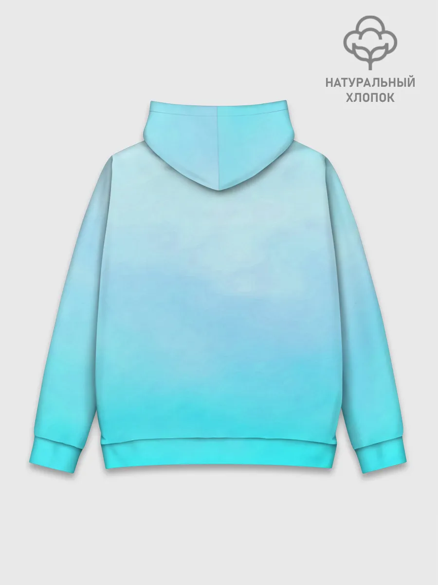 Худи мужской база хлопок / Дракон-Бог Хаку