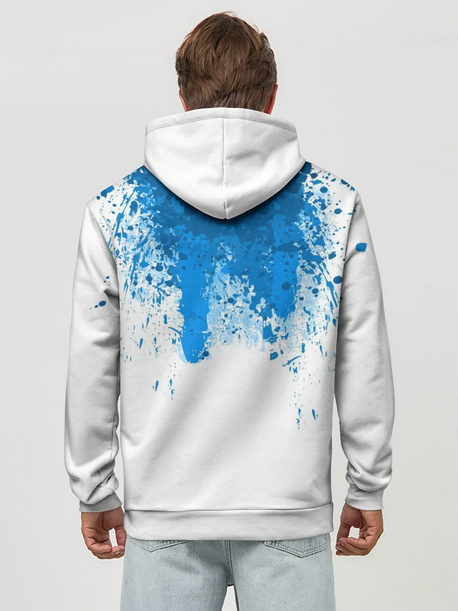 Худи мужской база хлопок / КРОВЬ АНДРОИДА