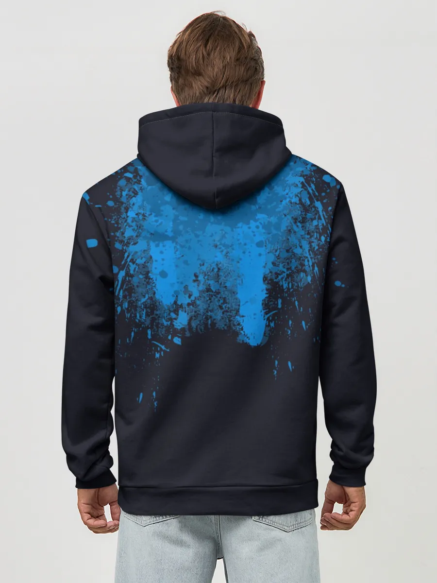 Худи мужской база хлопок / КРОВЬ АНДРОИДА