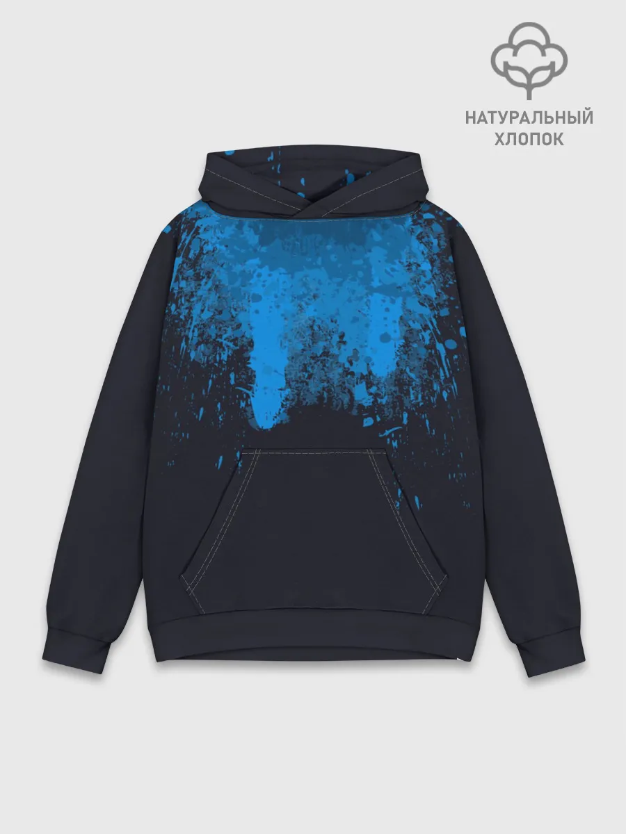 Худи мужской база хлопок / КРОВЬ АНДРОИДА