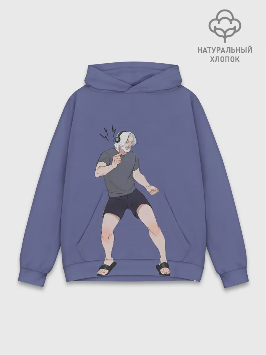 Худи мужской база хлопок / Хэнк танцует