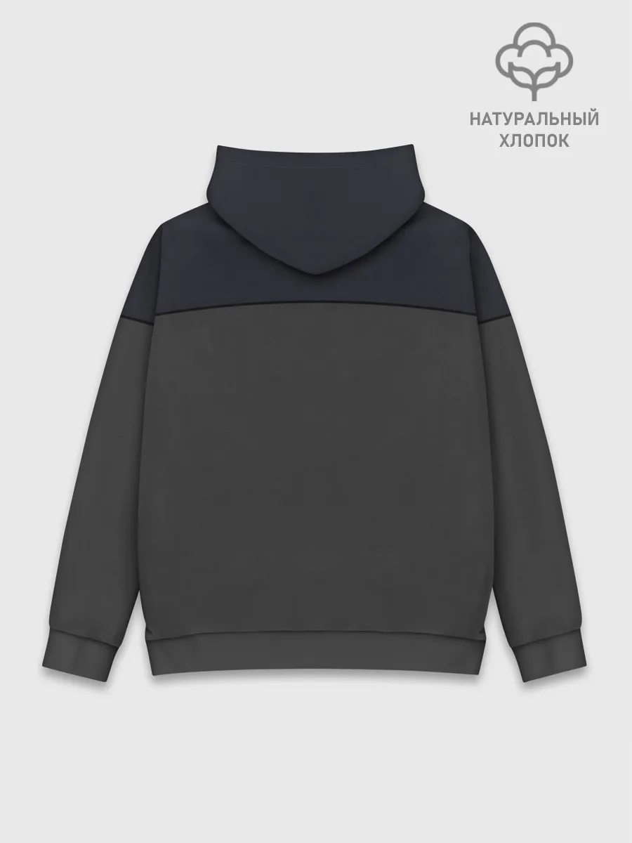 Худи мужской база хлопок / RK800 без галстука