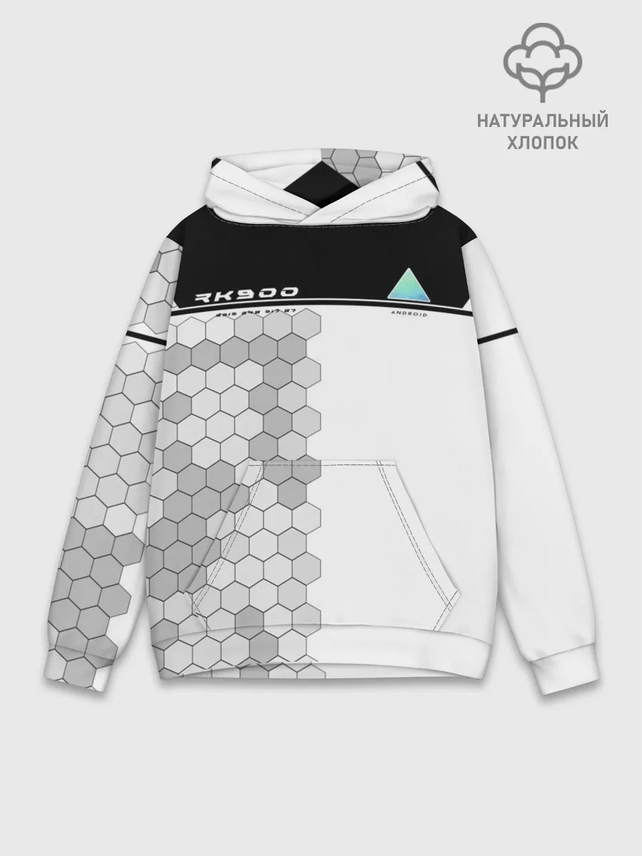 Худи мужской база хлопок / Detroit RK900