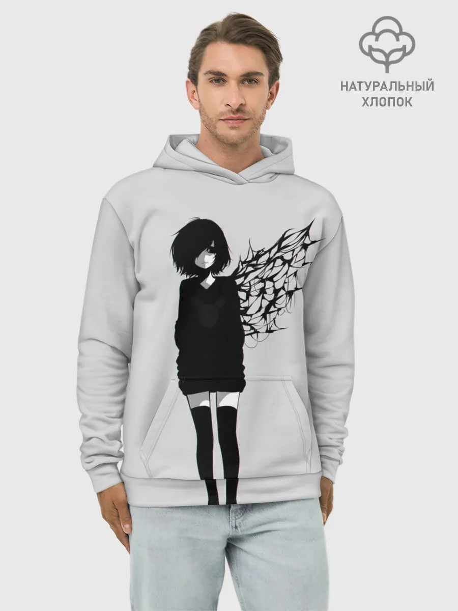 Худи мужской база хлопок / Tokyo Ghoul