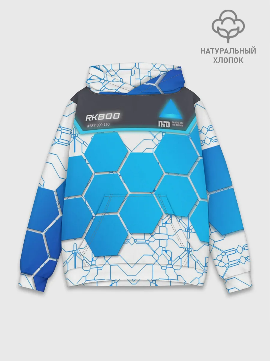 Худи мужской база хлопок / Detroit: become human RK800