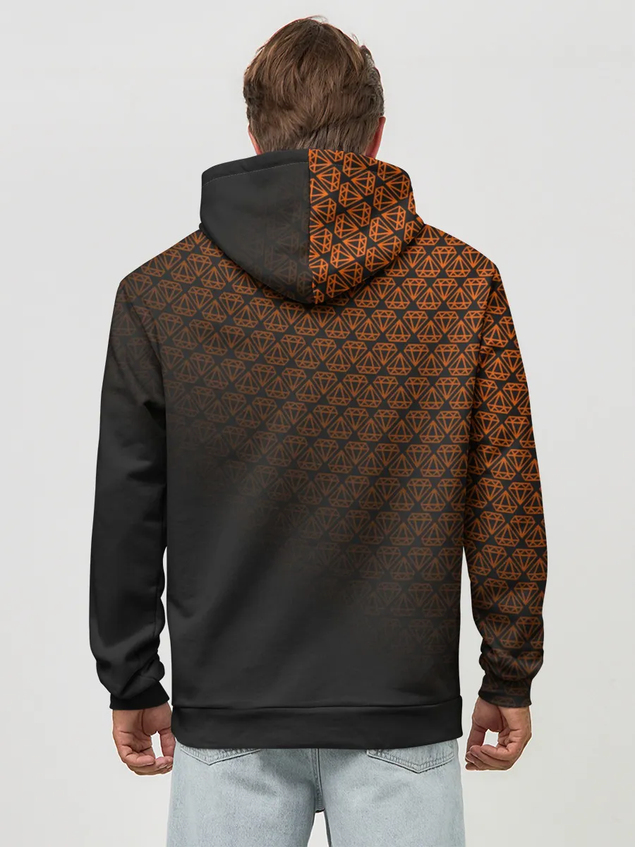 Худи мужской база хлопок / RAINBOW SIX SIEGE DIAMOND