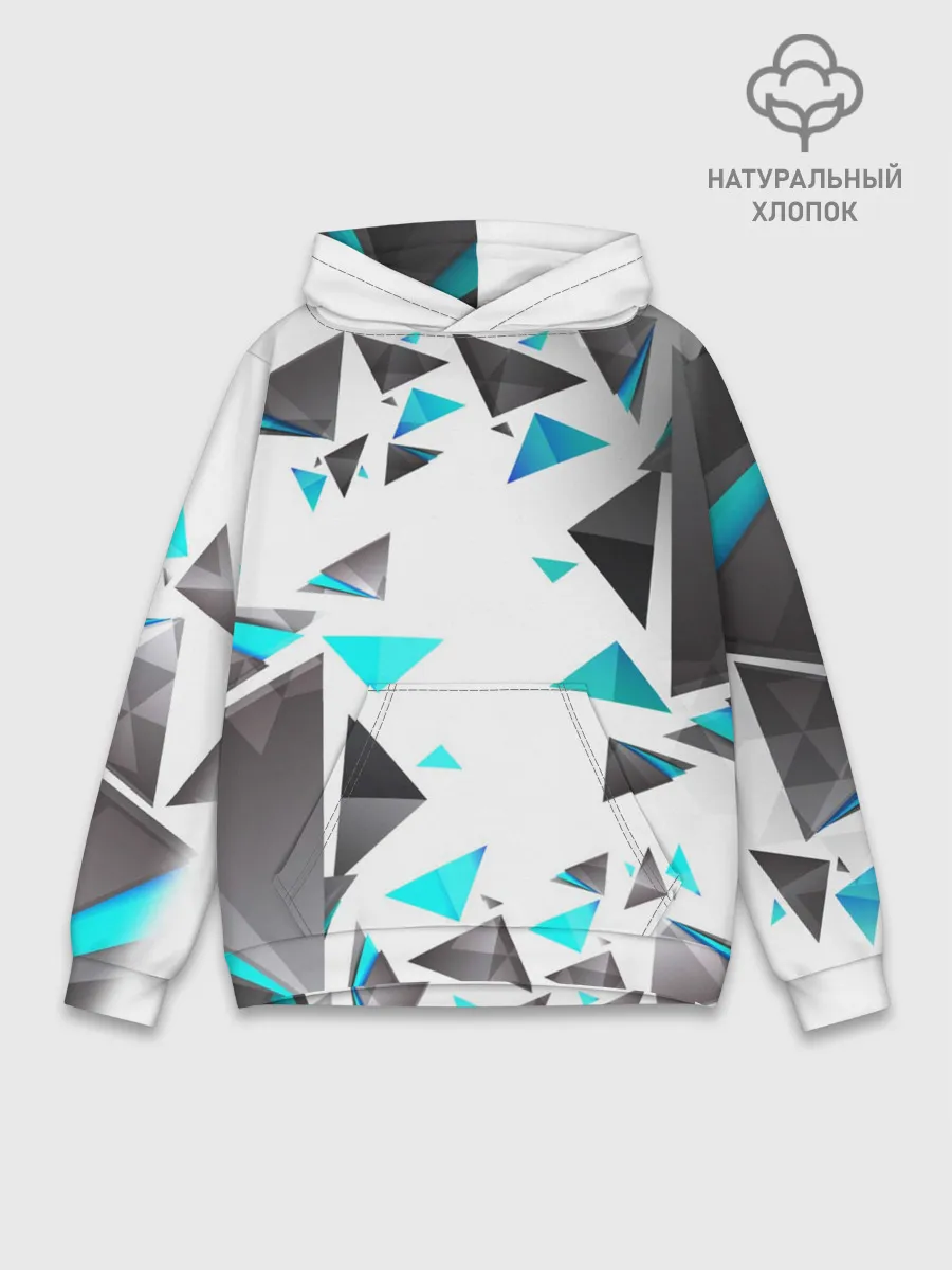 Худи мужской база хлопок / TRIANGLE