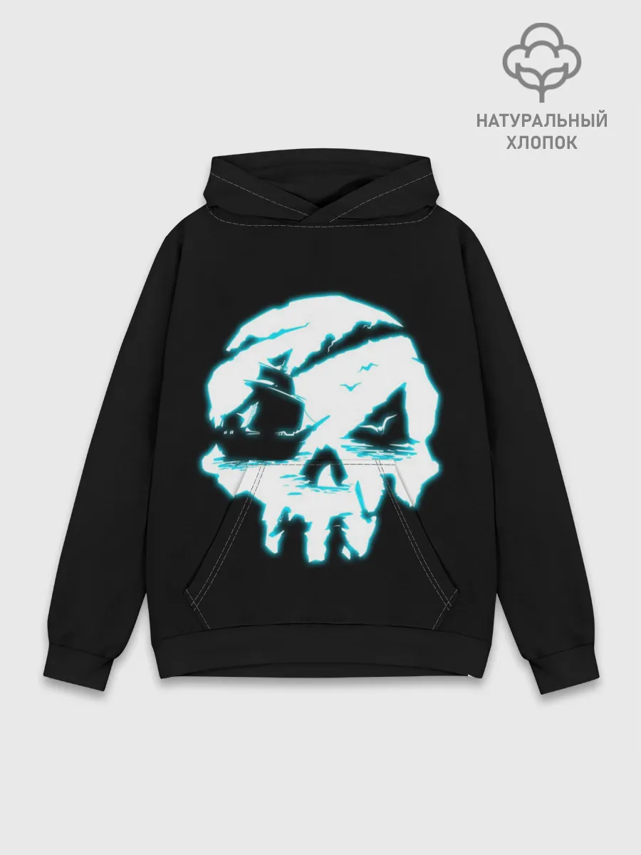 Худи мужской база хлопок / Sea of Thieves