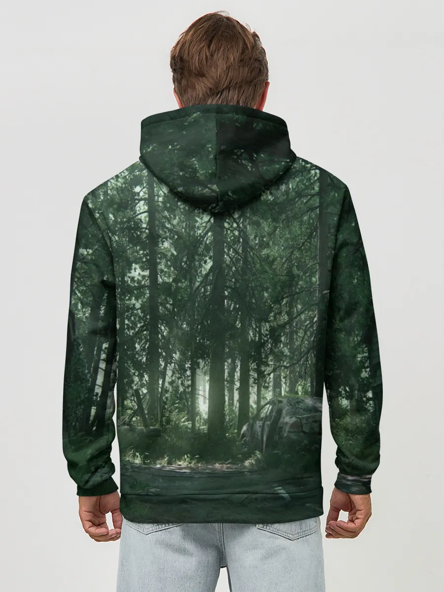 Худи мужской база хлопок / The Last Of Us Part II Лес