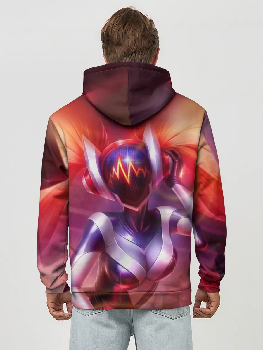 Худи мужской база хлопок / DJ Sona | League of Legends