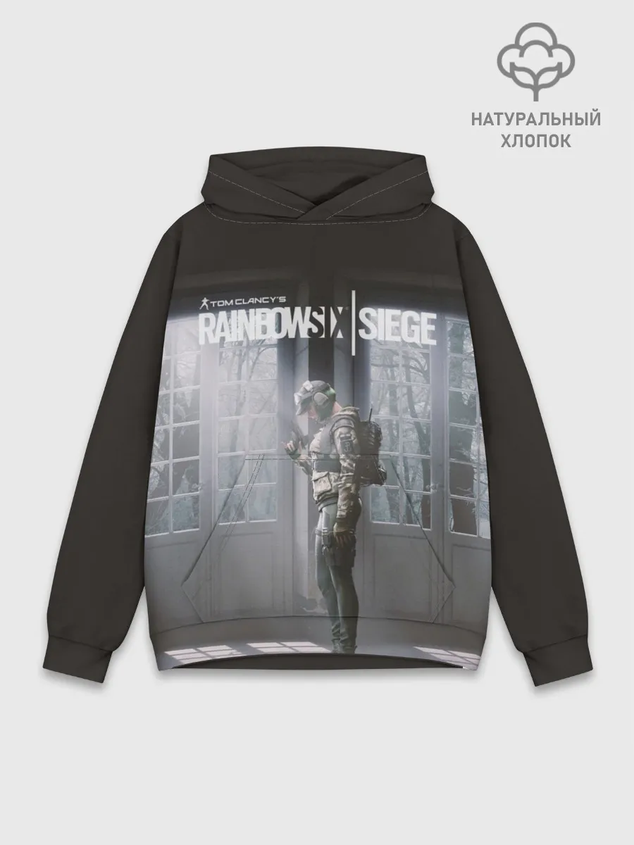 Худи мужской база хлопок / Rainbow Six: Patriots