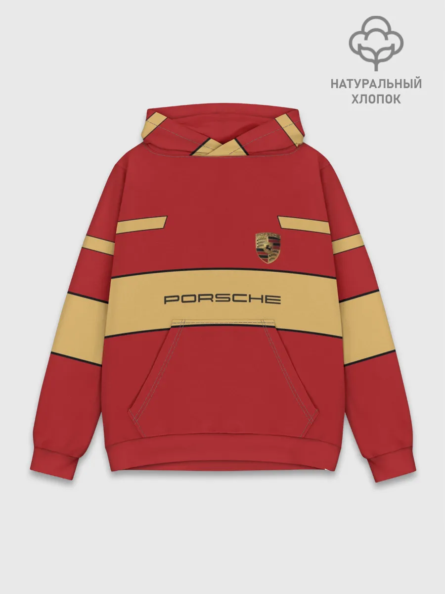 Худи мужской база хлопок / Porsche