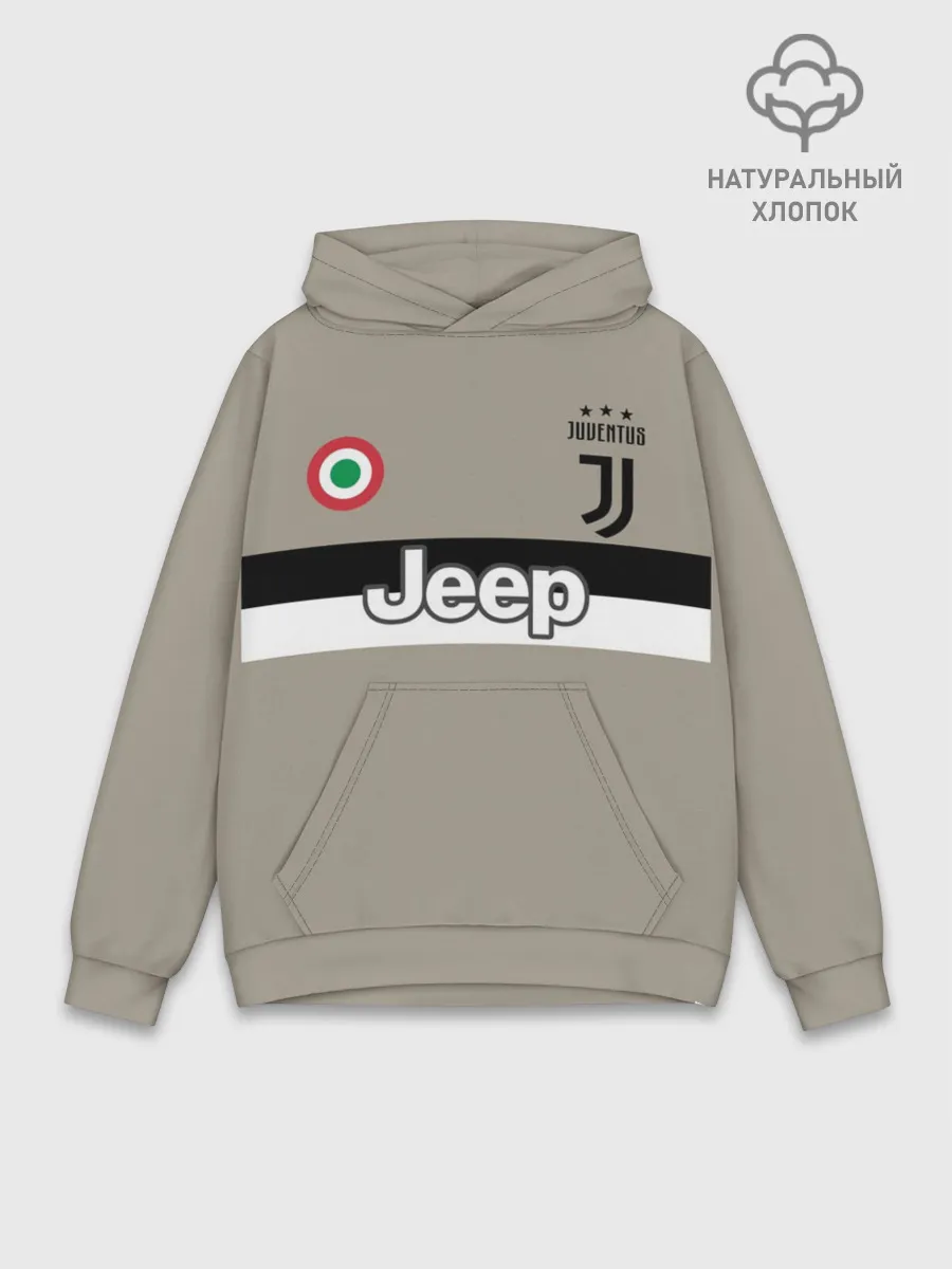 Худи мужской база хлопок / Гостевая форма Роналду Ювентус