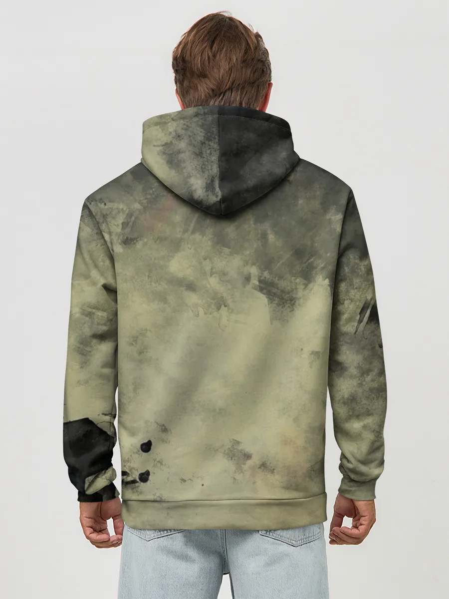 Худи мужской база хлопок / David Bowie