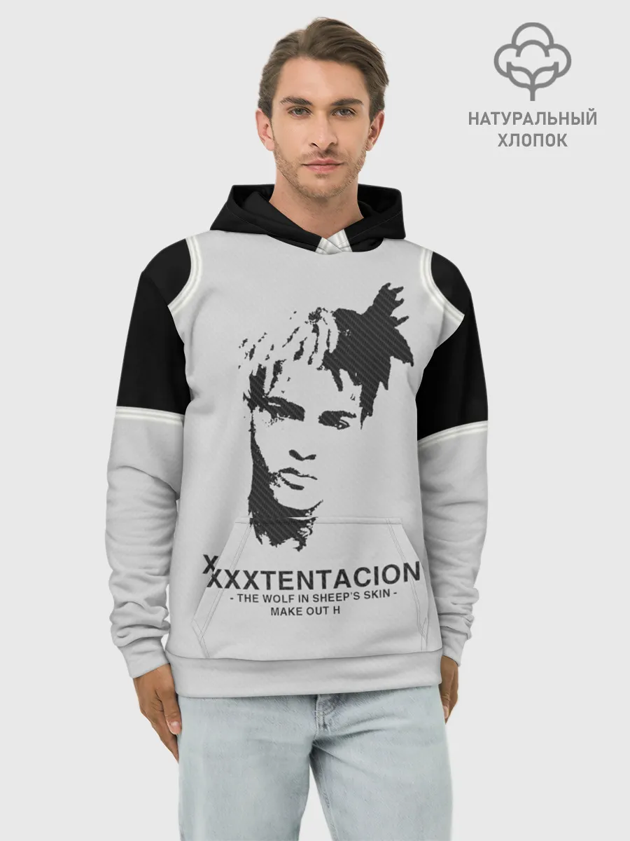 Худи мужской база хлопок / XXXTENTACION.
