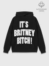 Худи мужской база хлопок / Its Britney Bitch
