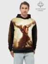 Худи мужской база хлопок / God of War
