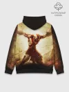 Худи мужской база хлопок / God of War
