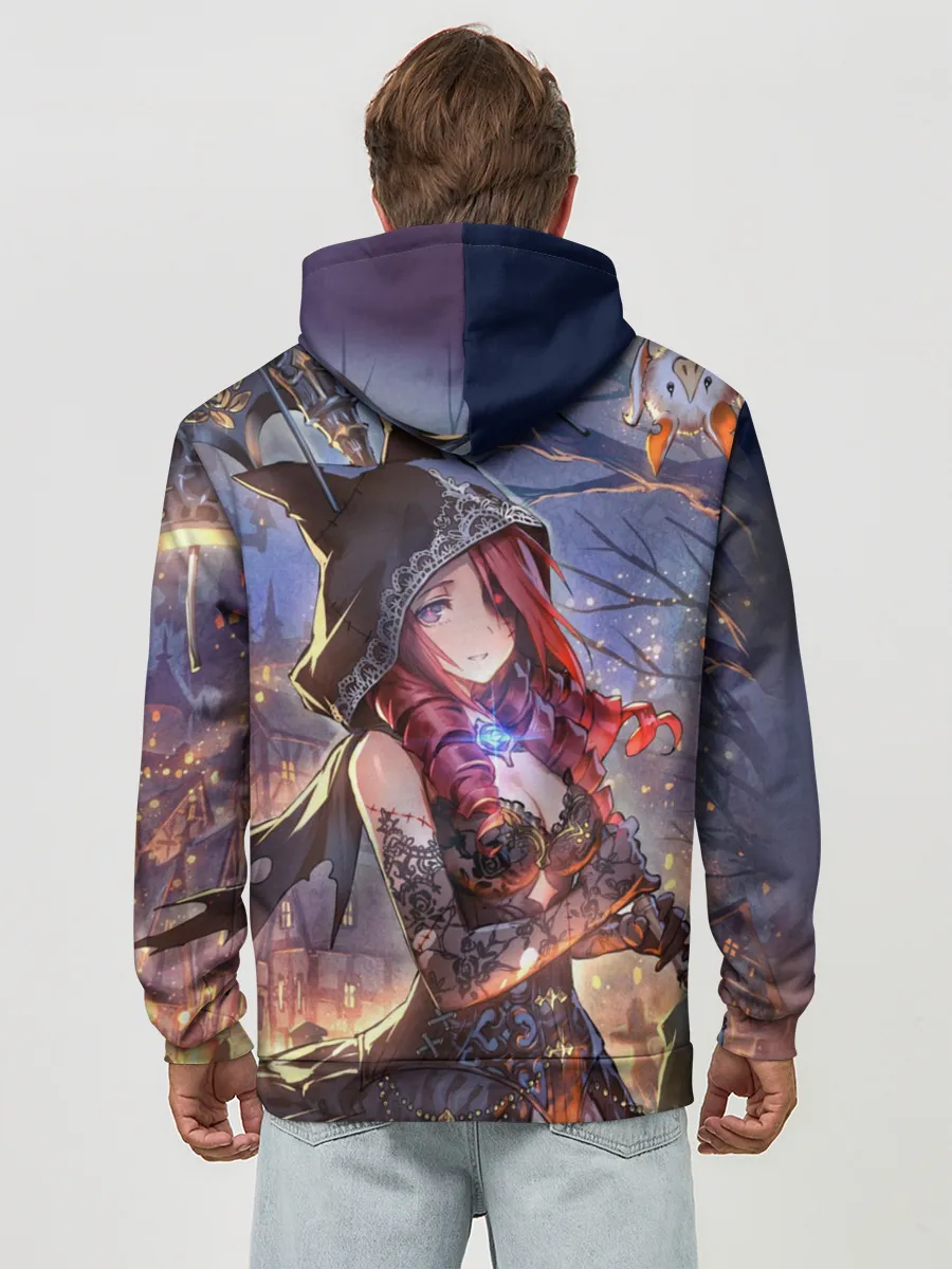 Худи мужской база хлопок / Однокрылый демон Амира