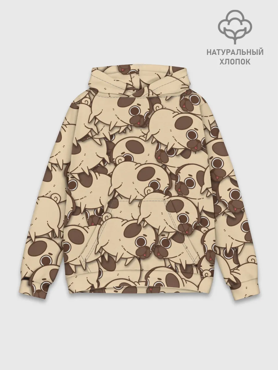 Худи мужской база хлопок / мопс