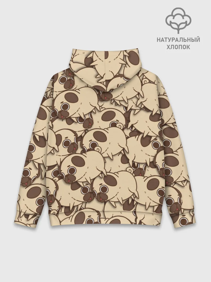 Худи мужской база хлопок / мопс