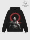Худи мужской база хлопок / God of War 4