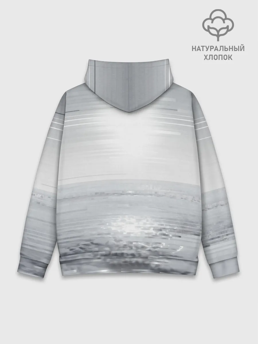 Худи мужской база хлопок / DEATH STRANDING