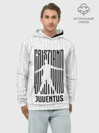 Худи мужской база хлопок / RONALDO JUVE SPORT