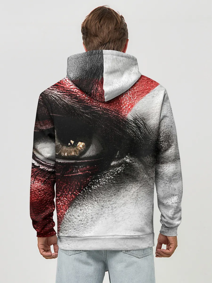 Худи мужской база хлопок / God of War