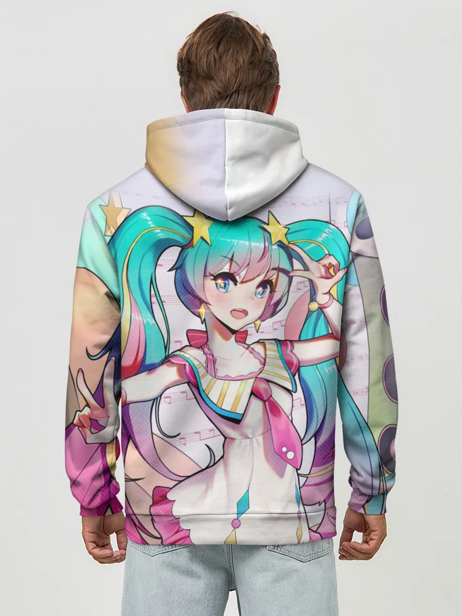 Худи мужской база хлопок / Музыкальное наслаждения