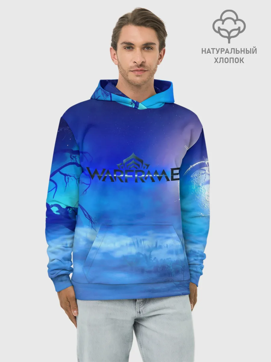 Худи мужской база хлопок / WARFRAME | ВАРФРЕЙМ