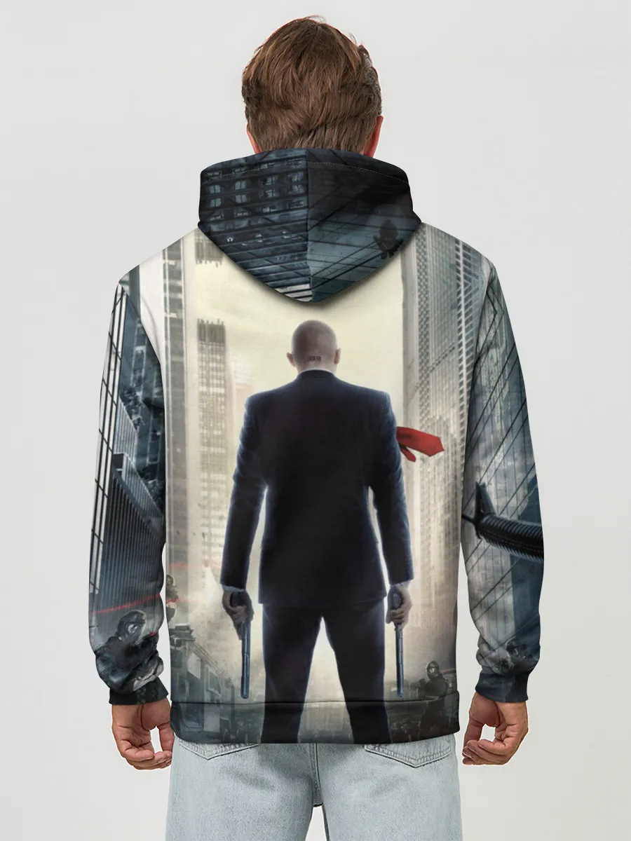 Худи мужской база хлопок / Hitman _5