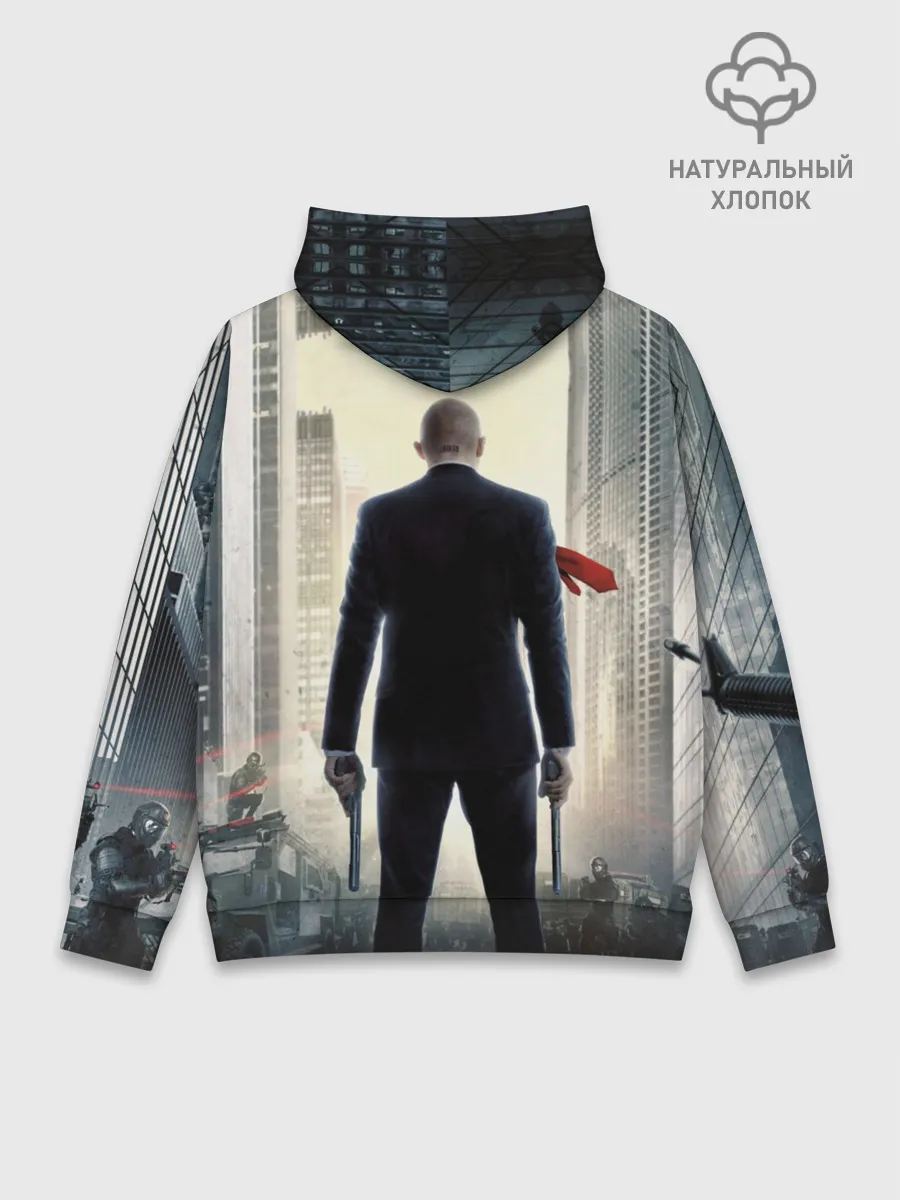 Худи мужской база хлопок / Hitman _5