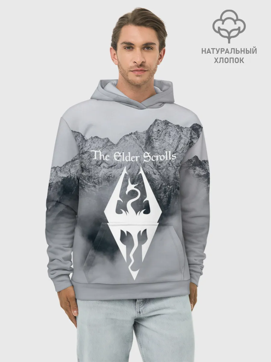 Худи мужской база хлопок / TES V SKYRIM