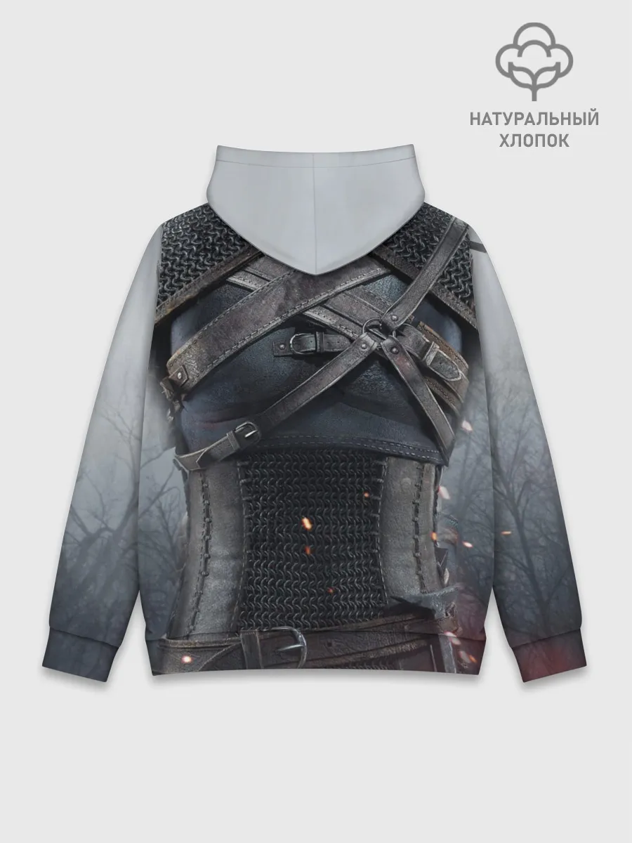Худи мужской база хлопок / Геральт | снаряжение